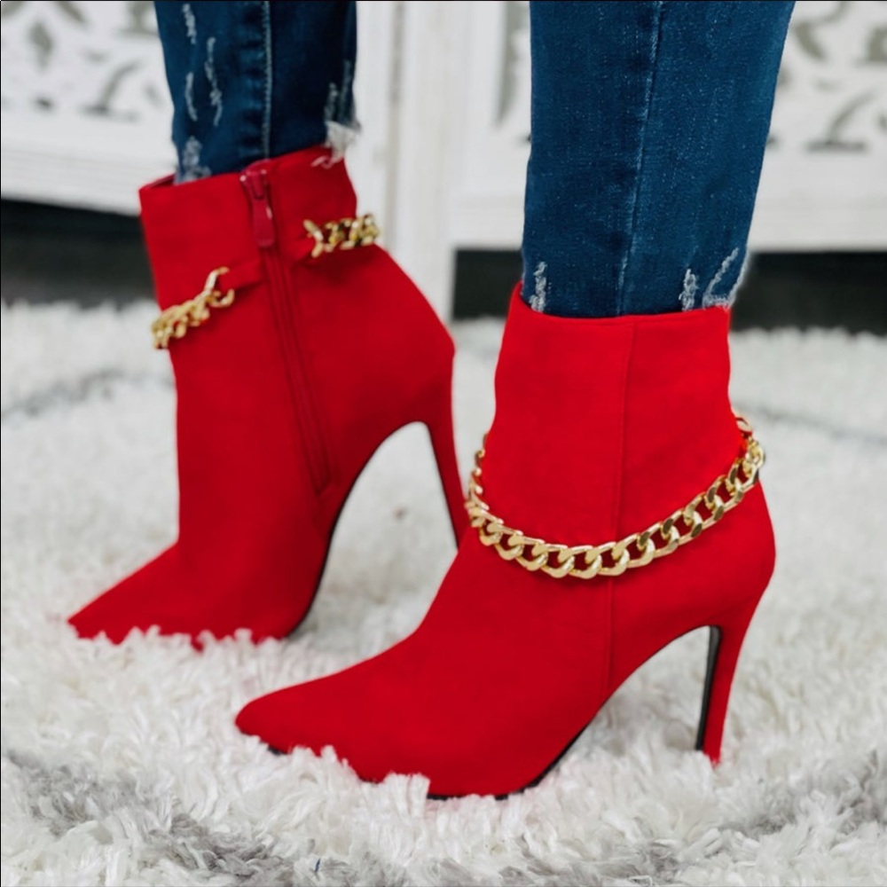 Abata healed ankle boot